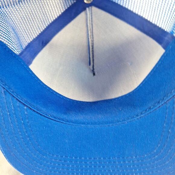 Vintage Richard Petty Big Patch Made In USA Dead Stock STP Nascar Blue - Picture 7 of 8